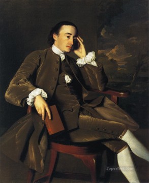 ジョン・シングルトン・コプリー Painting - ジョン・バーズ植民地時代のニューイングランドの肖像画 ジョン・シングルトン・コプリー